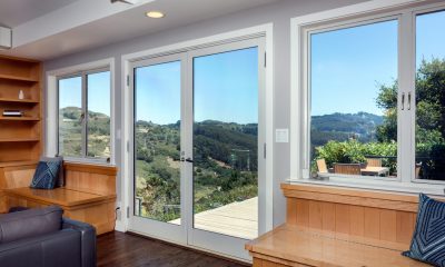 Panorama House Home with double aluminum doors and windows.