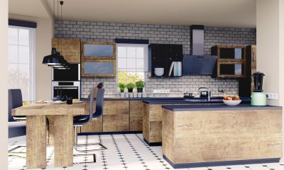 Planning of a kitchen with 3D
