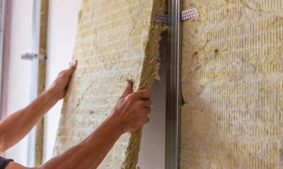 Interior repair, construction and renovation. Metal profiles and fasteners, stone wool insulation.